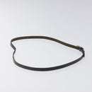 HERMES Appi 3 Bracelet Leather Black Auth bs23243-5