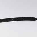 HERMES Appi 3 Bracelet Leather Black Auth bs23243-7