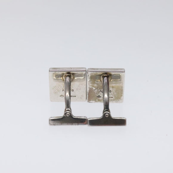 LOUIS VUITTON Damier Ebene Buton De Manchette Cuffs LV Auth bs23253