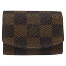 LOUIS VUITTON Damier Ebene Buton De Manchette Cuffs LV Auth bs23253-13