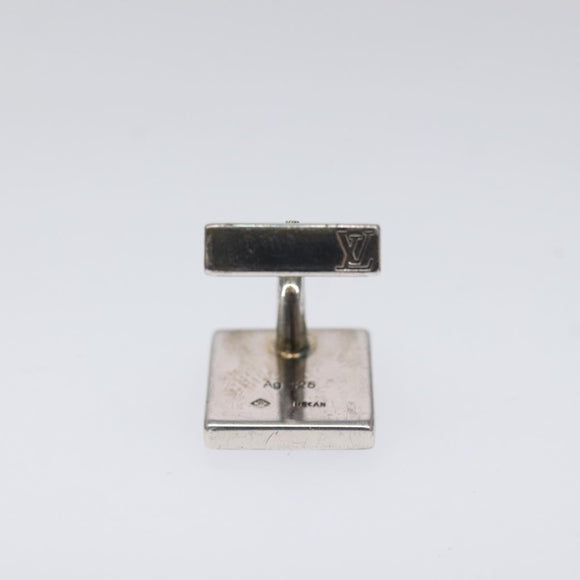 LOUIS VUITTON Damier Ebene Buton De Manchette Cuffs LV Auth bs23253