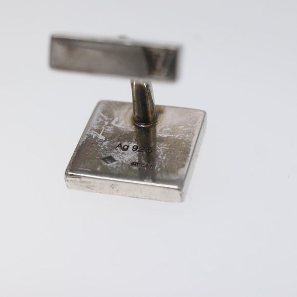 LOUIS VUITTON Damier Ebene Buton De Manchette Cuffs LV Auth bs23253