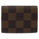 LOUIS VUITTON Damier Ebene Buton De Manchette Cuffs LV Auth bs23253-2