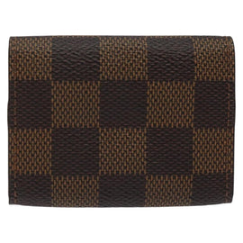 LOUIS VUITTON Damier Ebene Buton De Manchette Cuffs LV Auth bs23253 - 0
