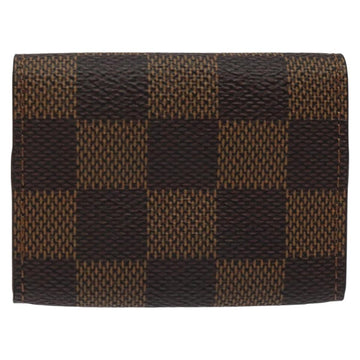 LOUIS VUITTON Damier Ebene Buton De Manchette Cuffs LV Auth bs23253 - 0