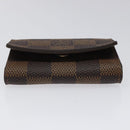 LOUIS VUITTON Damier Ebene Buton De Manchette Cuffs LV Auth bs23253-6