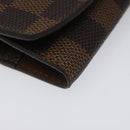 LOUIS VUITTON Damier Ebene Buton De Manchette Cuffs LV Auth bs23253-14