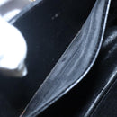 CELINE Horse Carriage Shoulder Bag Leather Black Gold Auth bs23266-12