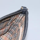 Burberrys Shoulder Bag Leather Black Gold Auth bs23277-18