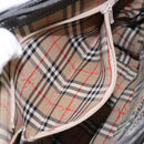 Burberrys Shoulder Bag Leather Black Gold Auth bs23277-21