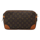 LOUIS VUITTON Monogram Compiegne 28 Clutch Bag M51845 LV Auth bs23284-2
