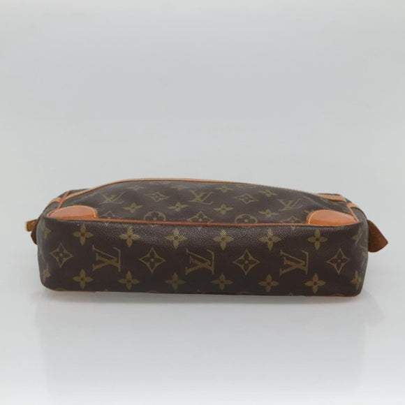 LOUIS VUITTON Monogram Compiegne 28 Clutch Bag M51845 LV Auth bs23284