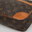 LOUIS VUITTON Monogram Compiegne 28 Clutch Bag M51845 LV Auth bs23284-7