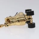 CHANEL Roller Skates Charm metal Gold CC Auth bs23306A-10