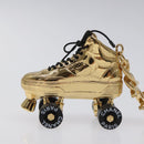 CHANEL Roller Skates Charm metal Gold CC Auth bs23306A-6