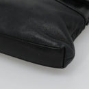 BURBERRY Shoulder Bag Leather Black Auth bs23319-9