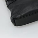 BURBERRY Shoulder Bag Leather Black Auth bs23319-14