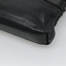 BURBERRY Shoulder Bag Leather Black Auth bs23319-15