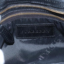 BURBERRY Shoulder Bag Leather Black Auth bs23319-11