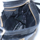 BURBERRY Shoulder Bag Leather Black Auth bs23319-18