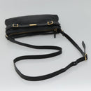 BURBERRY Shoulder Bag Leather Black Auth bs23319-7