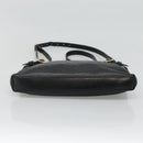 BURBERRY Shoulder Bag Leather Black Auth bs23319-5