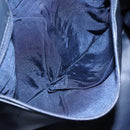 BALLY Shoulder Bag Leather Navy Gold Auth bs23323-12