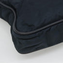 CELINE Tote Bag Nylon Navy Gold Auth bs23326-14