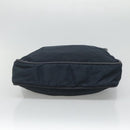 CELINE Tote Bag Nylon Navy Gold Auth bs23326-5