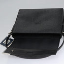 GIVENCHY Shoulder Bag PVC Black Silver Auth bs23328-11