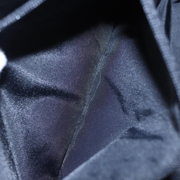 GIVENCHY Shoulder Bag PVC Black Silver Auth bs23328