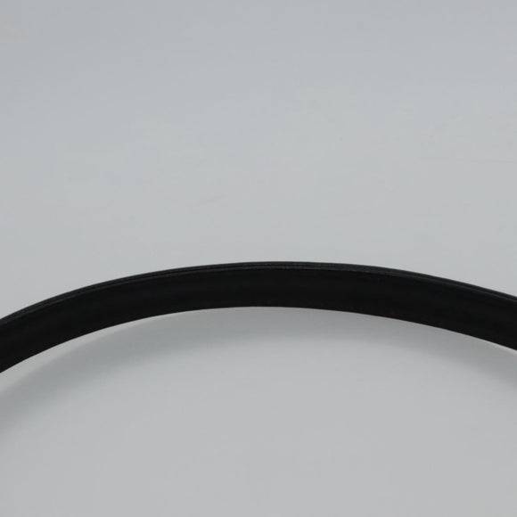 GIVENCHY Shoulder Bag PVC Black Silver Auth bs23328