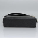 GIVENCHY Shoulder Bag PVC Black Silver Auth bs23328-5