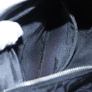 Salvatore Ferragamo Gancini Shoulder Bag Canvas Black Silver Auth bs23336-20