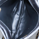 BALLY Quilted Chain Shoulder Bag Leather Black Gold Auth bs23339-16