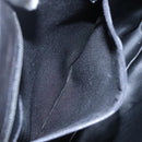 BALLY Quilted Chain Shoulder Bag Leather Black Gold Auth bs23339-19