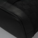 GUCCI GG Canvas Hand Bag Black Gold 92734 Auth bs23345-16