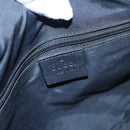 GUCCI GG Canvas Hand Bag Black Gold 92734 Auth bs23345-18