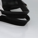 GUCCI GG Canvas Hand Bag Black Gold 92734 Auth bs23345-7