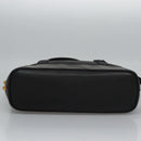 GUCCI GG Canvas Hand Bag Black Gold 92734 Auth bs23345-5