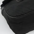 PRADA Shoulder Bag Nylon Black Silver Auth bs23348-14