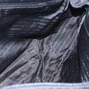 PRADA Shoulder Bag Nylon Black Silver Auth bs23348-20