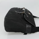 PRADA Shoulder Bag Nylon Black Silver Auth bs23348-3