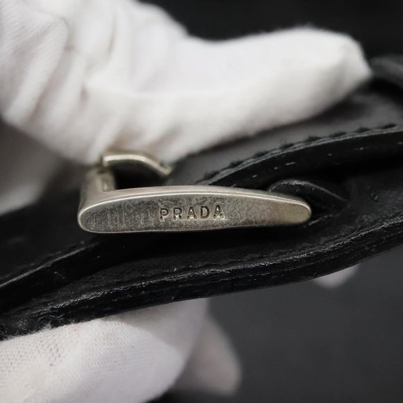 PRADA Garment Cover Nylon 2way Black Auth bs23377