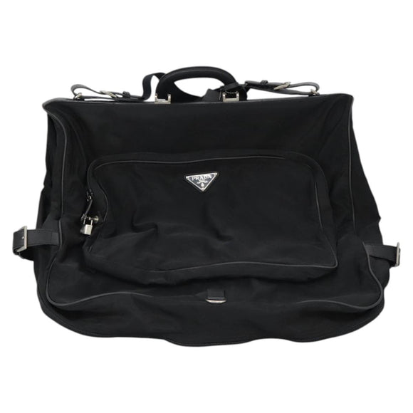 PRADA Garment Cover Nylon 2way Black Auth bs23377