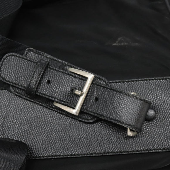 PRADA Garment Cover Nylon 2way Black Auth bs23377