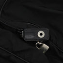 PRADA Garment Cover Nylon 2way Black Auth bs23377-27