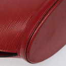 LOUIS VUITTON Epi Saint Jacques Poignees Long Hand Bag Red M52337 Auth bs23379-15