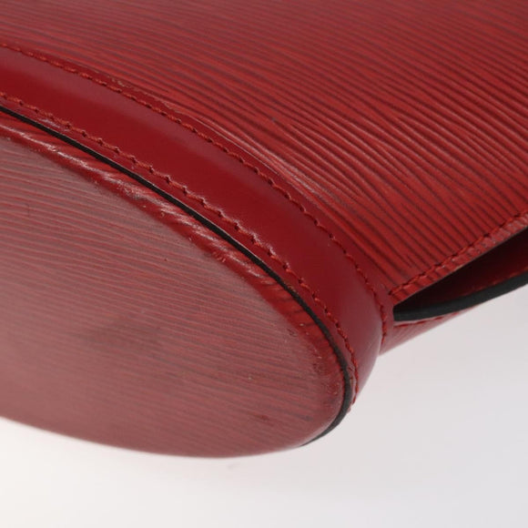 LOUIS VUITTON Epi Saint Jacques Poignees Long Hand Bag Red M52337 Auth bs23379