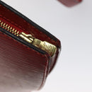 LOUIS VUITTON Epi Saint Jacques Poignees Long Hand Bag Red M52337 Auth bs23379-9